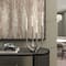 15" Silver Stainless Steel Abstract U-Shaped Candelabra